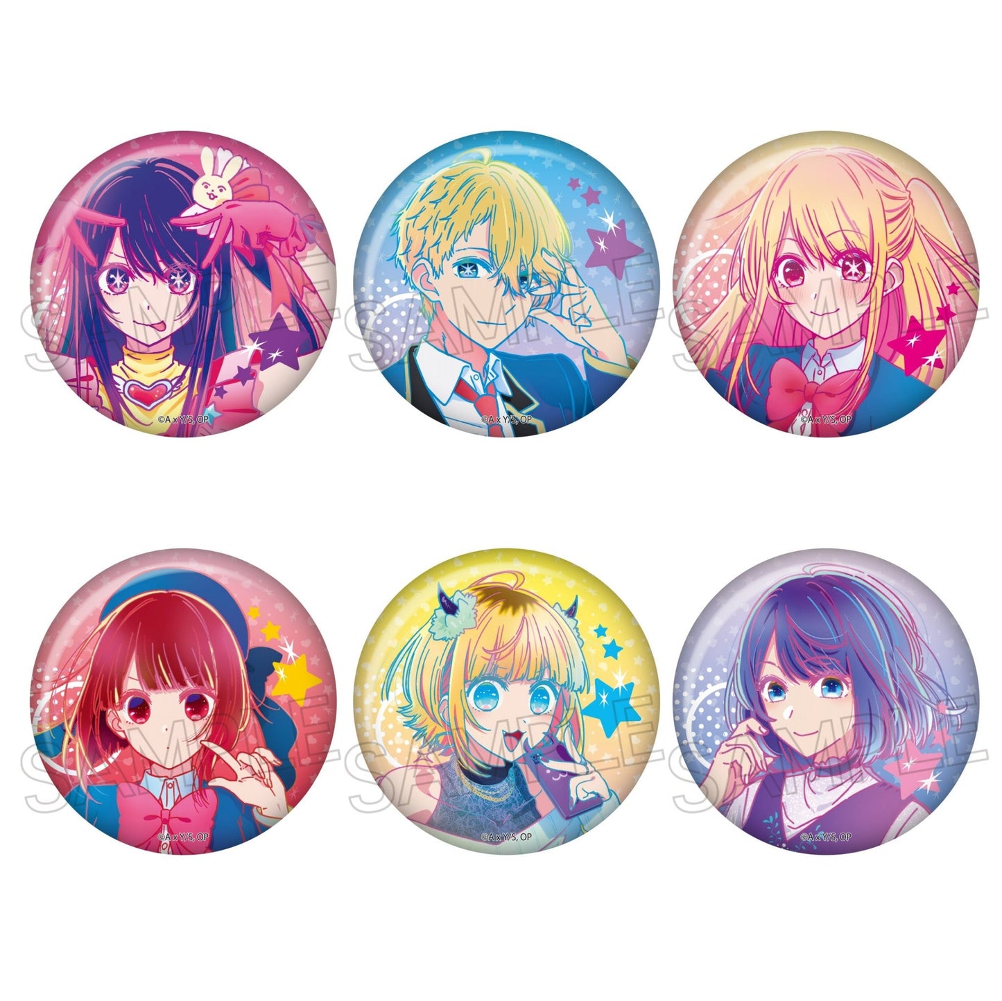 Twinkle - Oshi no Ko Vivid Line Can Badge: 1 Box - Good Game Anime