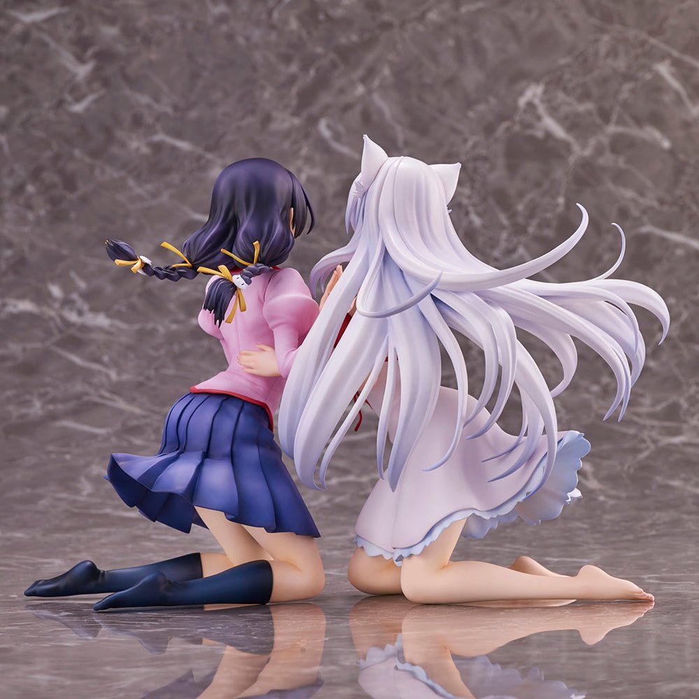 Union Creative - Nekomonogatari Tsubasa Hanekawa 2pk Set Complete Figure - Good Game Anime