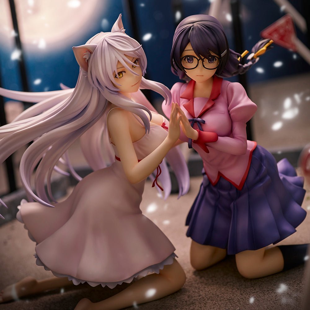 Union Creative - Nekomonogatari Tsubasa Hanekawa 2pk Set Complete Figure - Good Game Anime