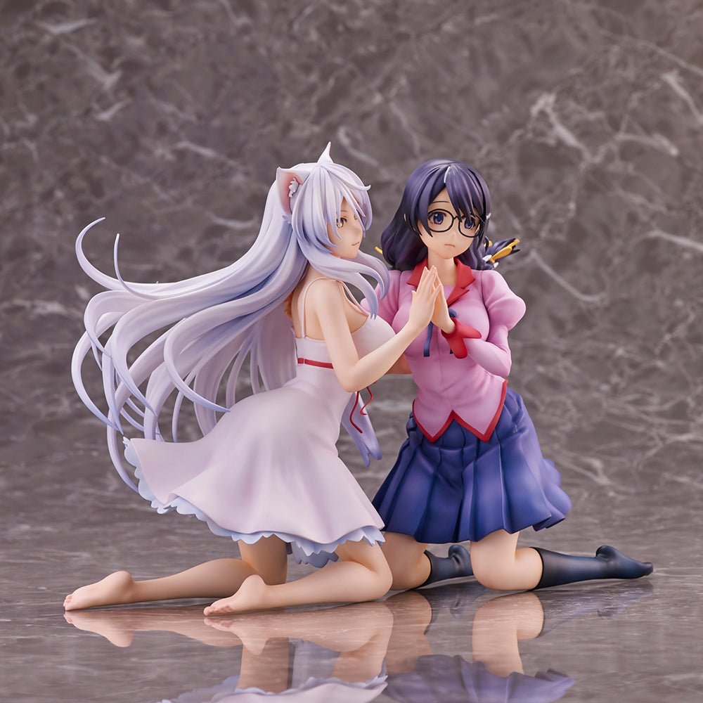 Union Creative - Nekomonogatari Tsubasa Hanekawa 2pk Set Complete Figure - Good Game Anime