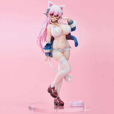 Union Creative - Super Sonico White Cat Ver. - Good Game Anime