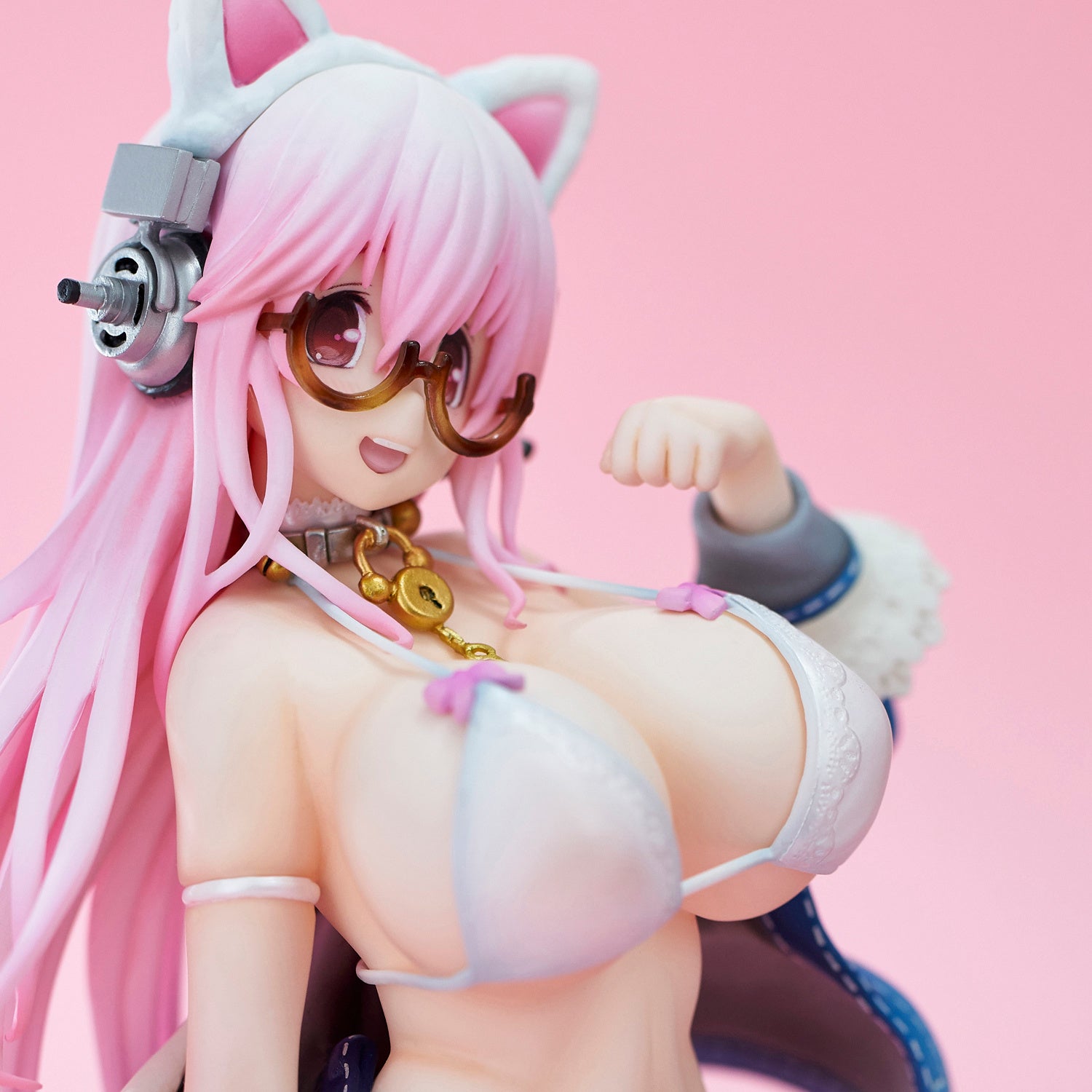 Union Creative - Super Sonico White Cat Ver. - Good Game Anime