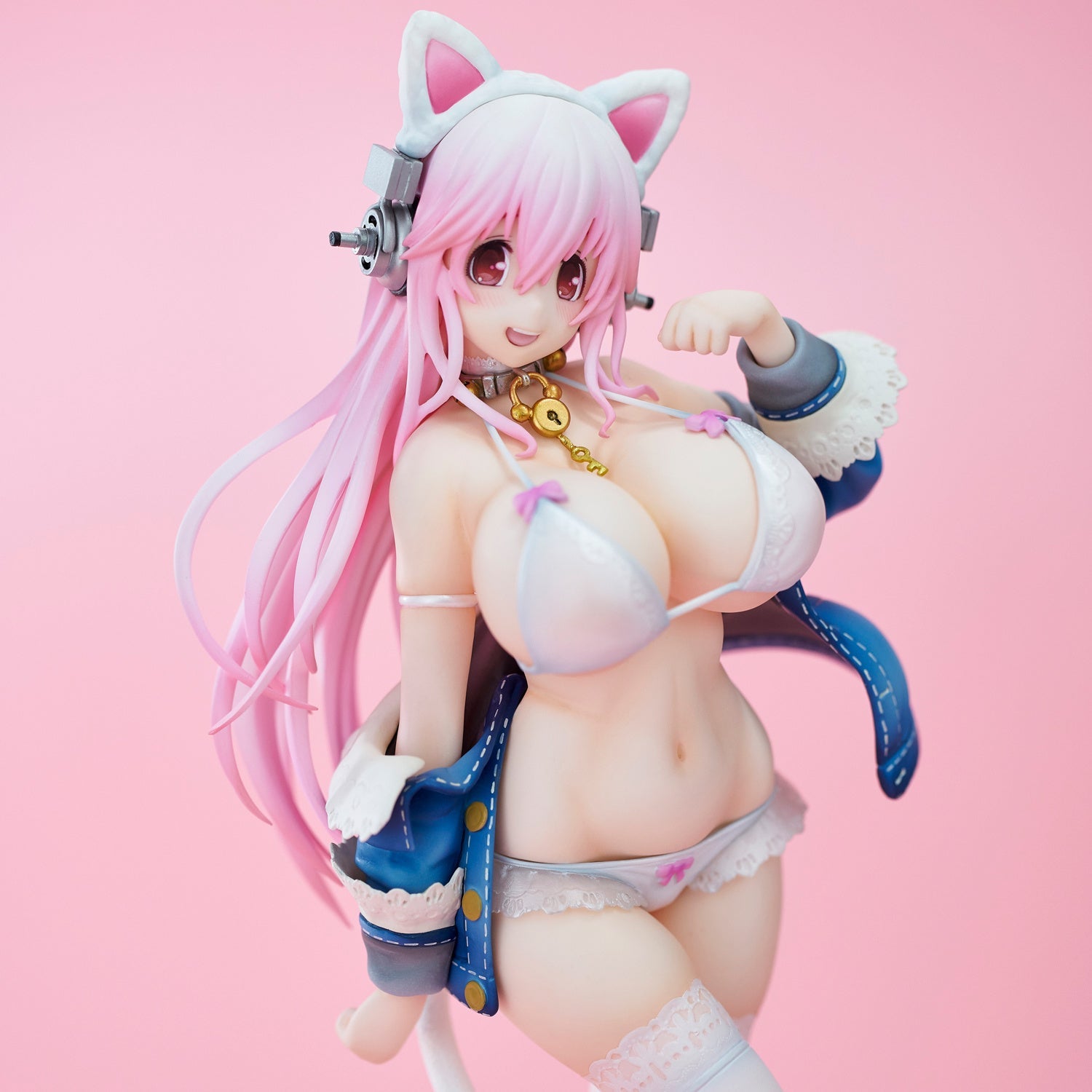 Union Creative - Super Sonico White Cat Ver. - Good Game Anime