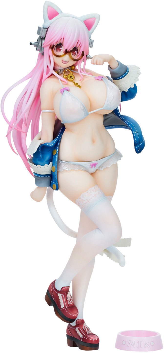 Union Creative - Super Sonico White Cat Ver. - Good Game Anime