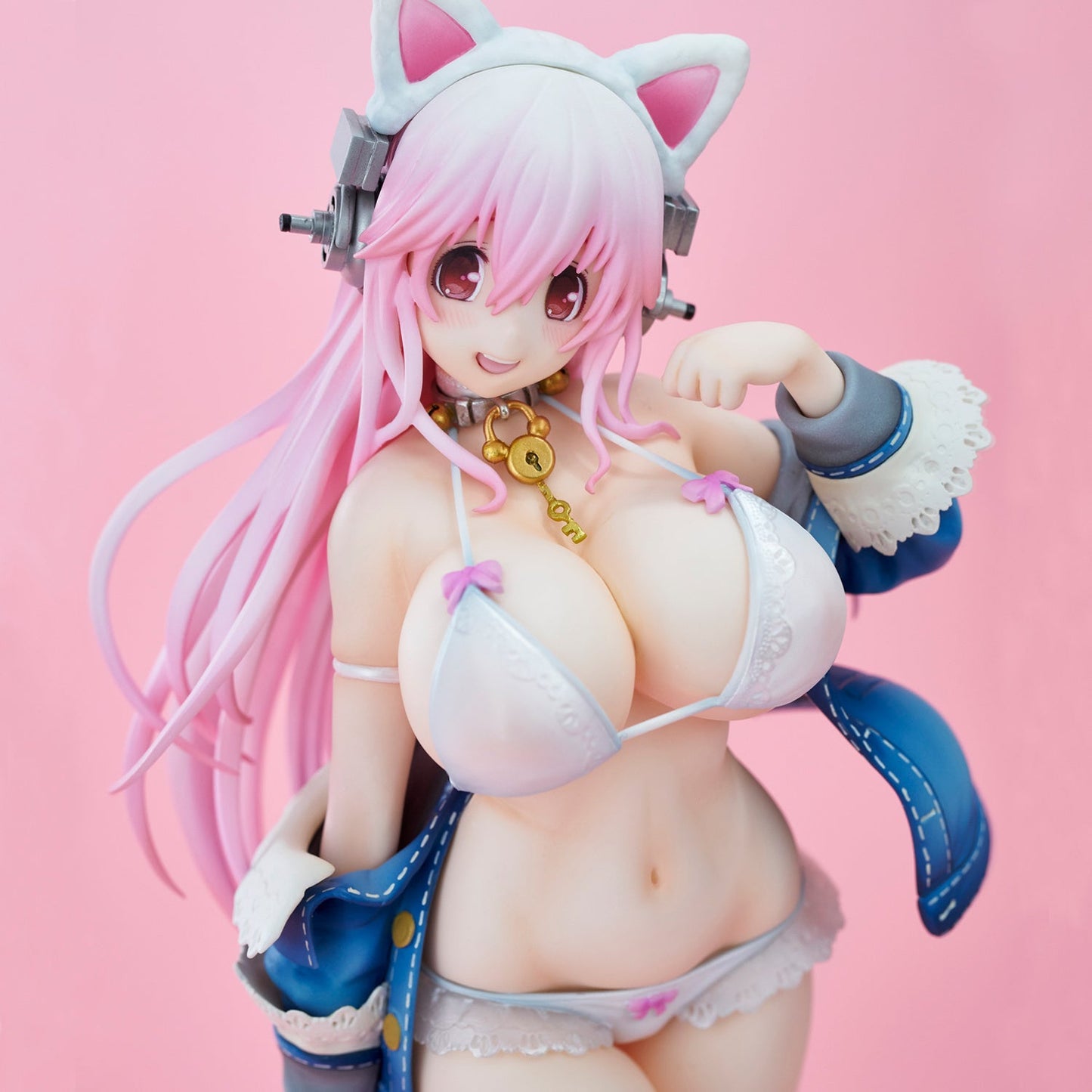 Union Creative - Super Sonico White Cat Ver. - Good Game Anime