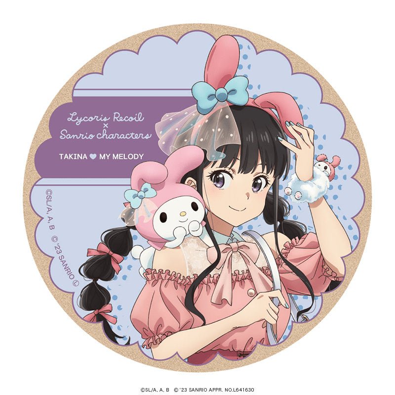 Up Fields - Lycoris Recoil x Sanrio characters: Wood Coaster Takina Inoue x My Melody - Good Game Anime