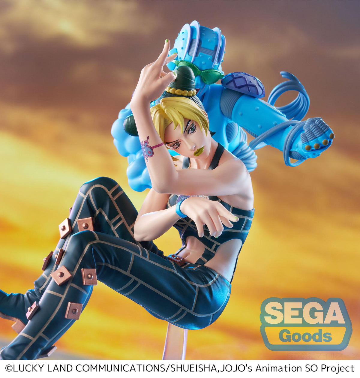 XrossLinkMAX Anime Jojo's Bizarre Adventure Stone Ocean Figure Jolyne Cujoh
