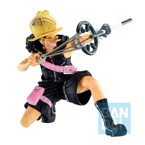 Bandai - One Piece Film: Red Usopp Ichibansho Statue - Good Game Anime