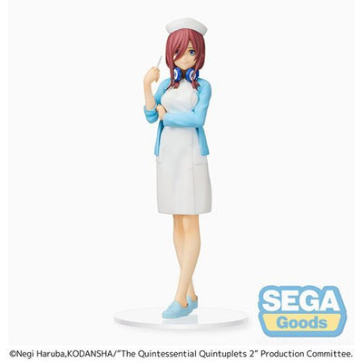 SEGA - The Quintessential Quintuplets 2 Miku Nakano Nurse Version Super Premium Statue - Good Game Anime